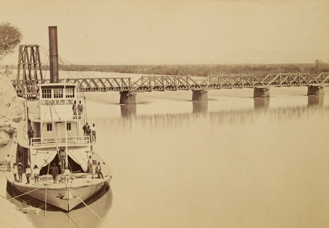 [Most přes Colorado u Yumy] od Carleton Watkins