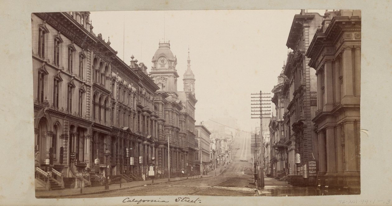 California Street od Carleton Watkins