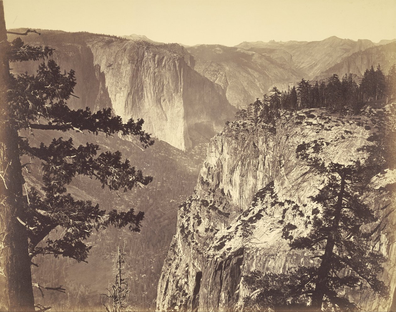První pohled do údolí od Carleton Watkins
