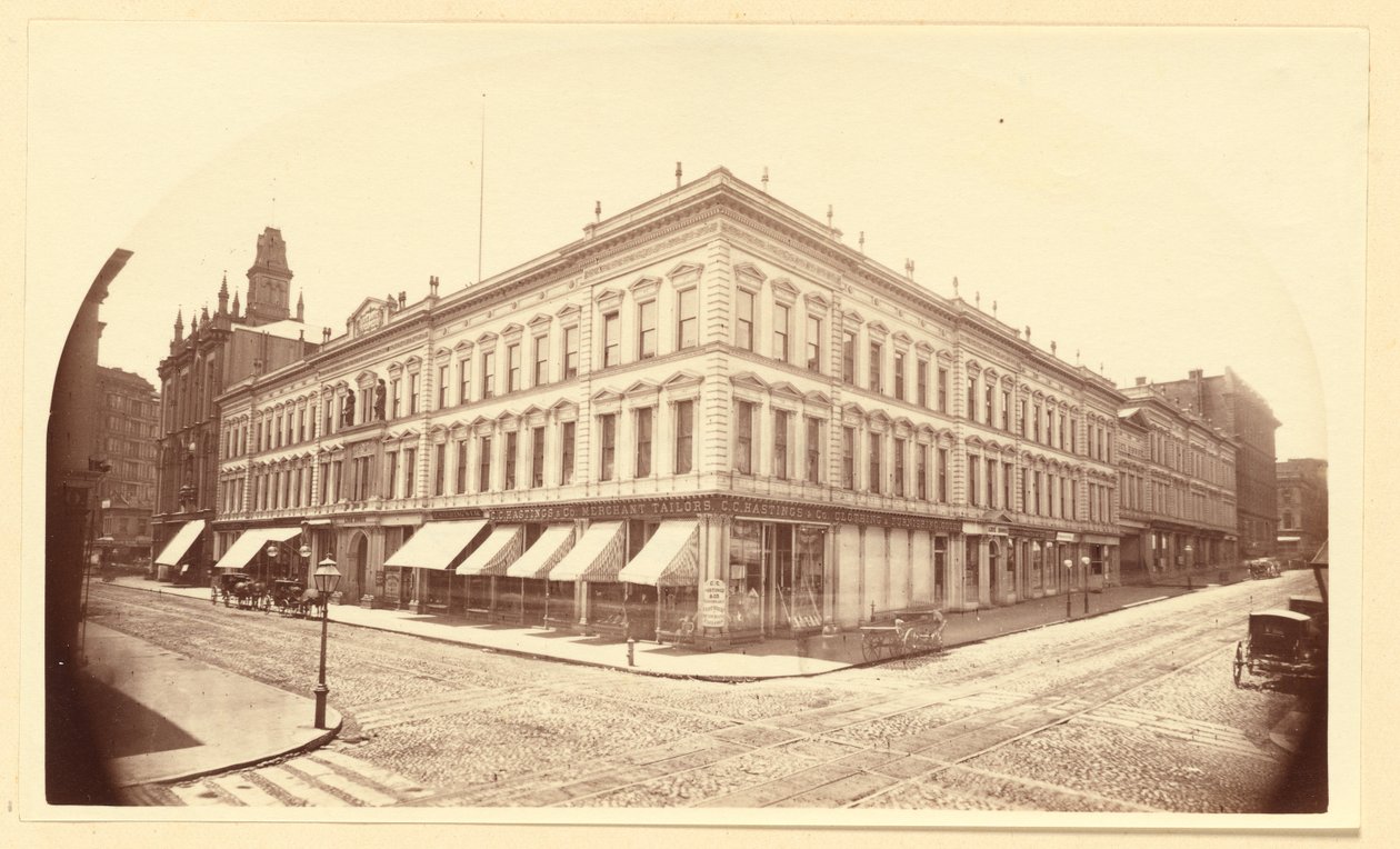Lick House, San Francisco od Carleton Watkins