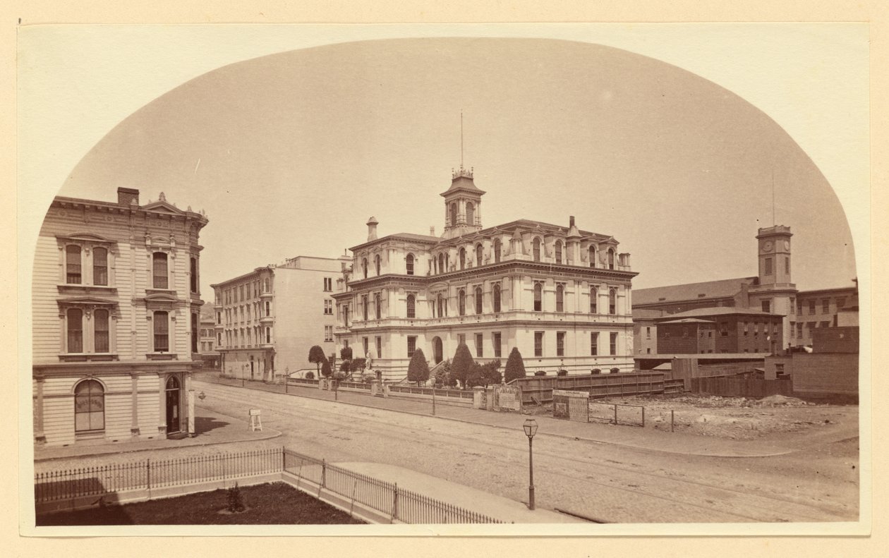 [Lincolnova škola, 5th St., San Francisco] od Carleton Watkins