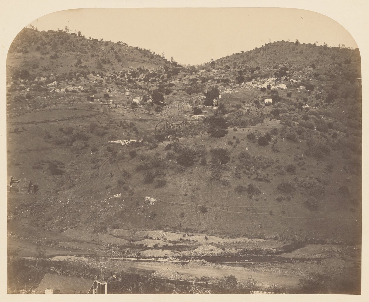 [Mariposa Creek]. od Carleton Watkins