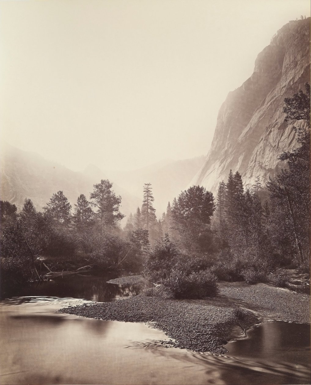 Mount Starr King, Yosemite, č. 69 od Carleton Watkins