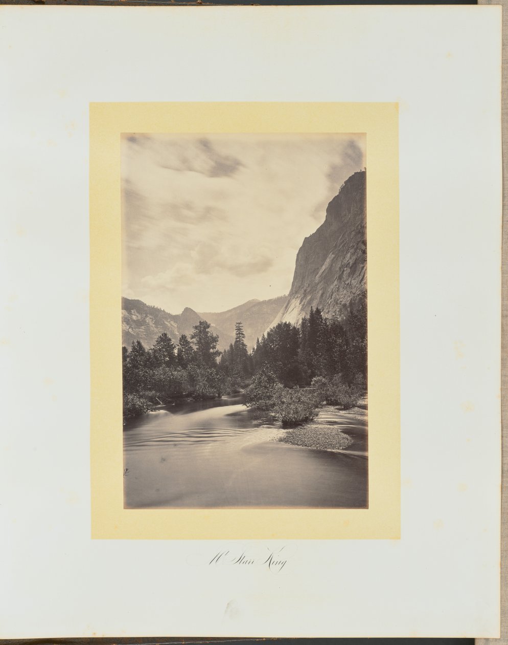 Hora Starr King od Carleton Watkins