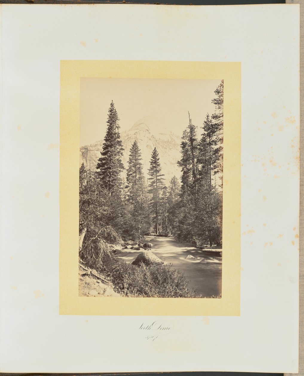 North Dome, 3730 stop od Carleton Watkins