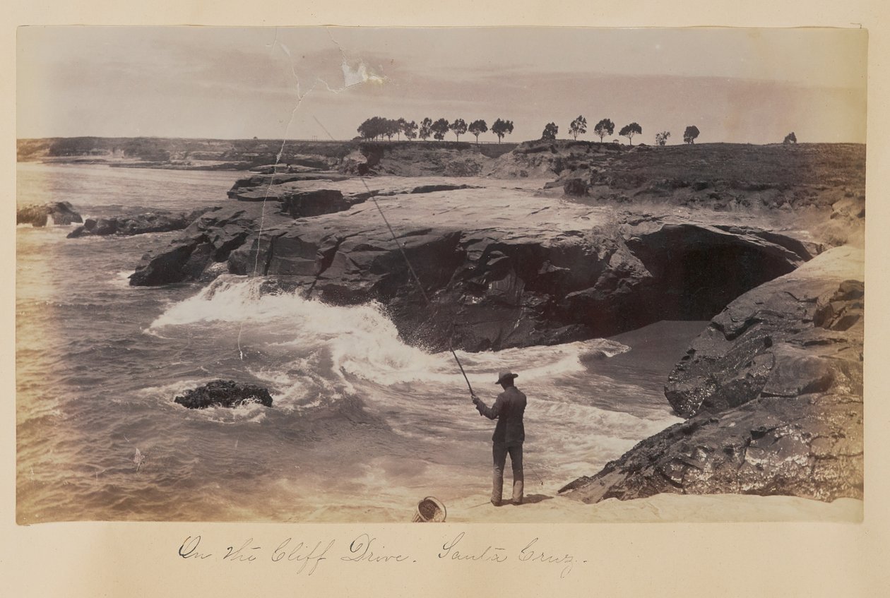 Na silnici podél útesů, Santa Cruz od Carleton Watkins