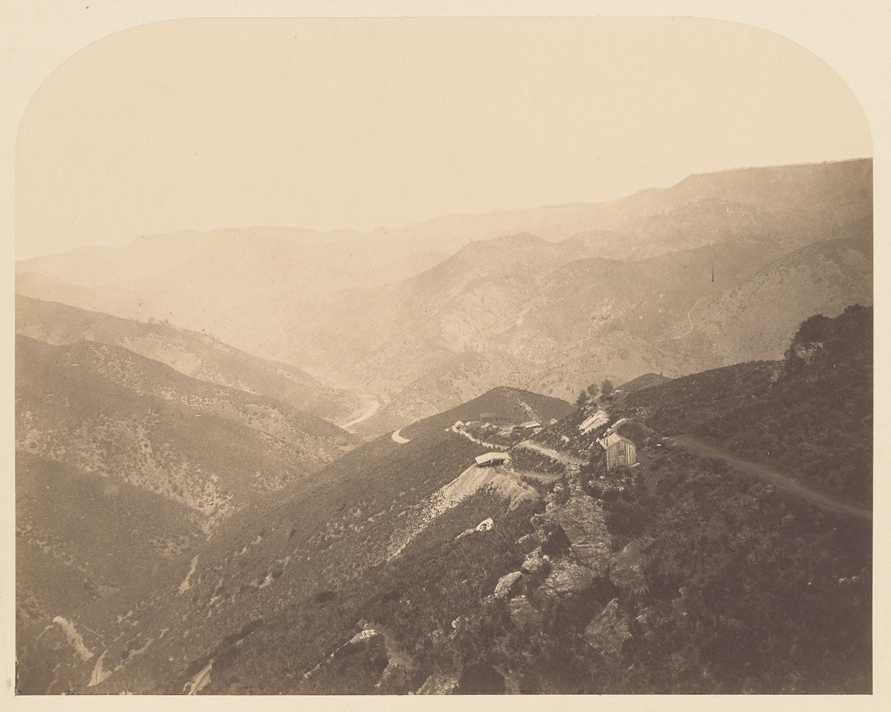 [Důl Pine Tree] od Carleton Watkins