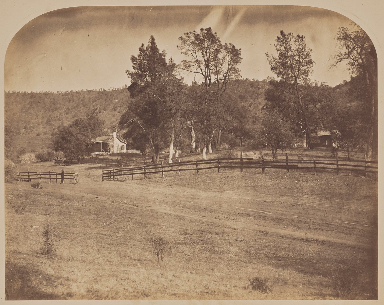 [Sídlo J. C. Fremonta - Bear Valley] od Carleton Watkins