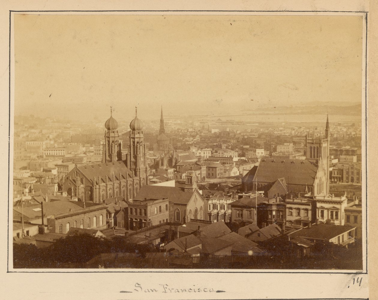 San Francisco od Carleton Watkins