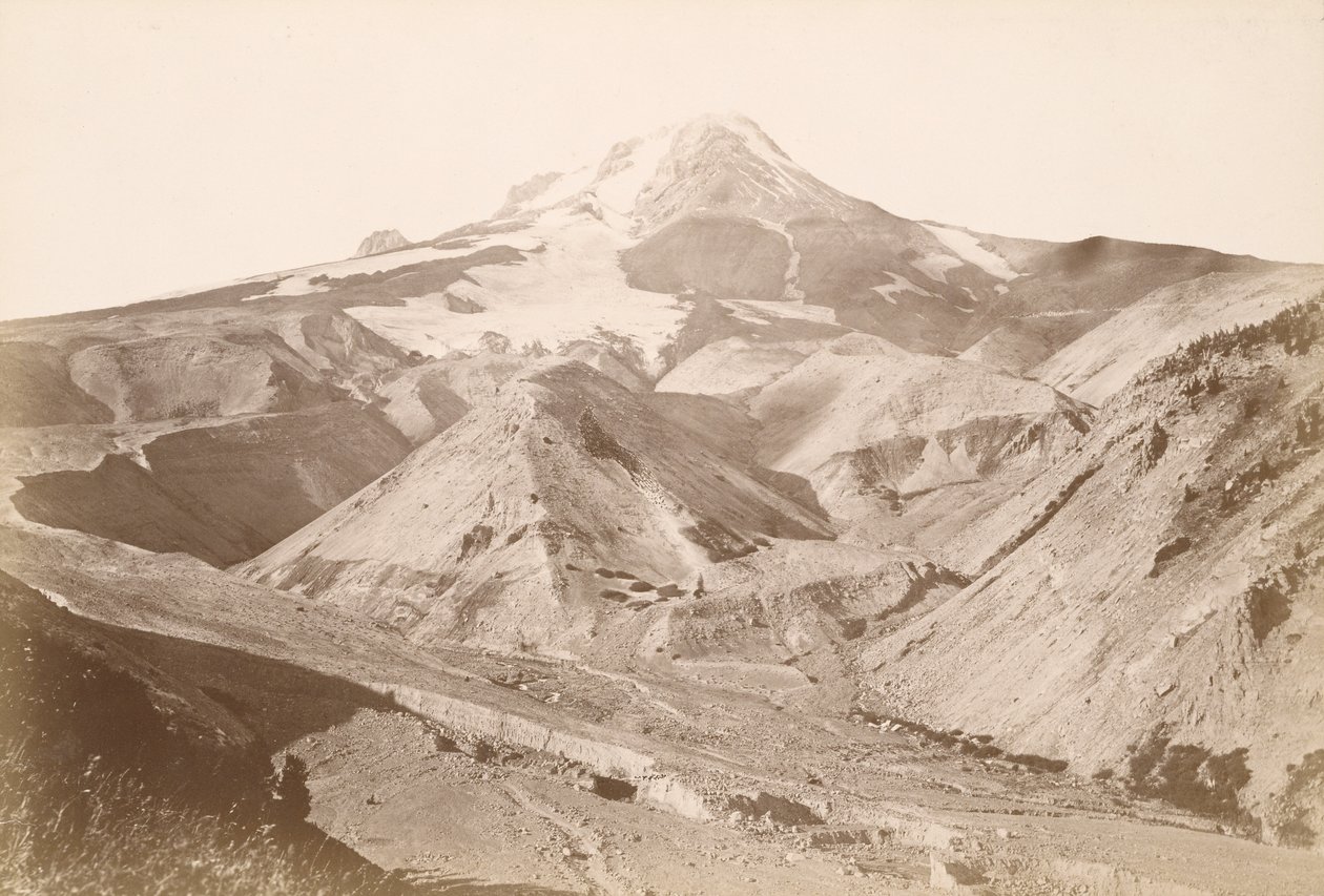 [Vrchol Mount Hood, Oregon] od Carleton Watkins