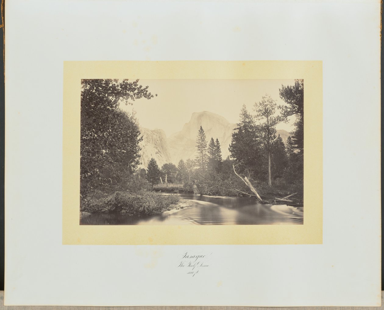 Tasayac. Poloviční kopec 5000 ft od Carleton Watkins
