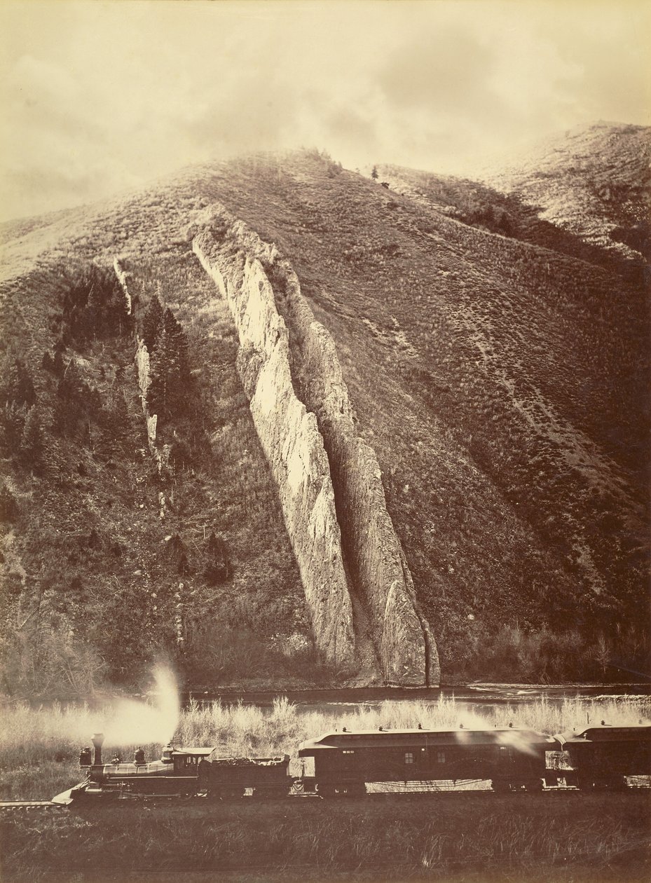 [Ďáblova skluzavka, Utah] od Carleton Watkins