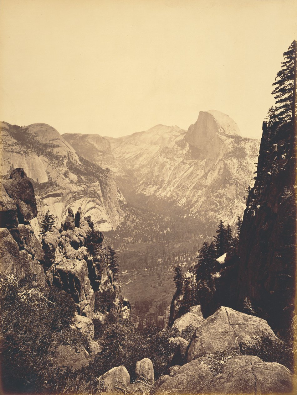 Kopule z Moran Point od Carleton Watkins