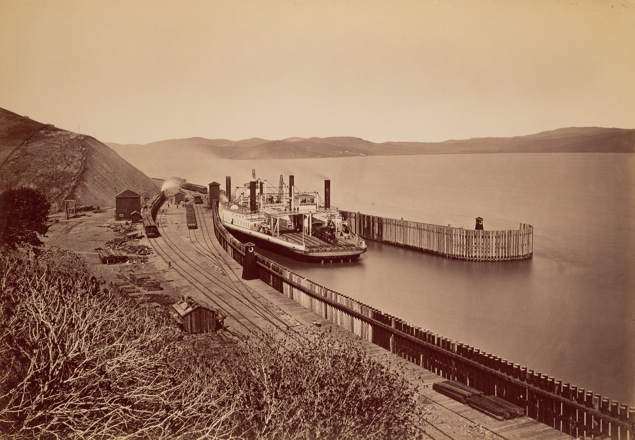 [Přívoz „Solano“] od Carleton Watkins