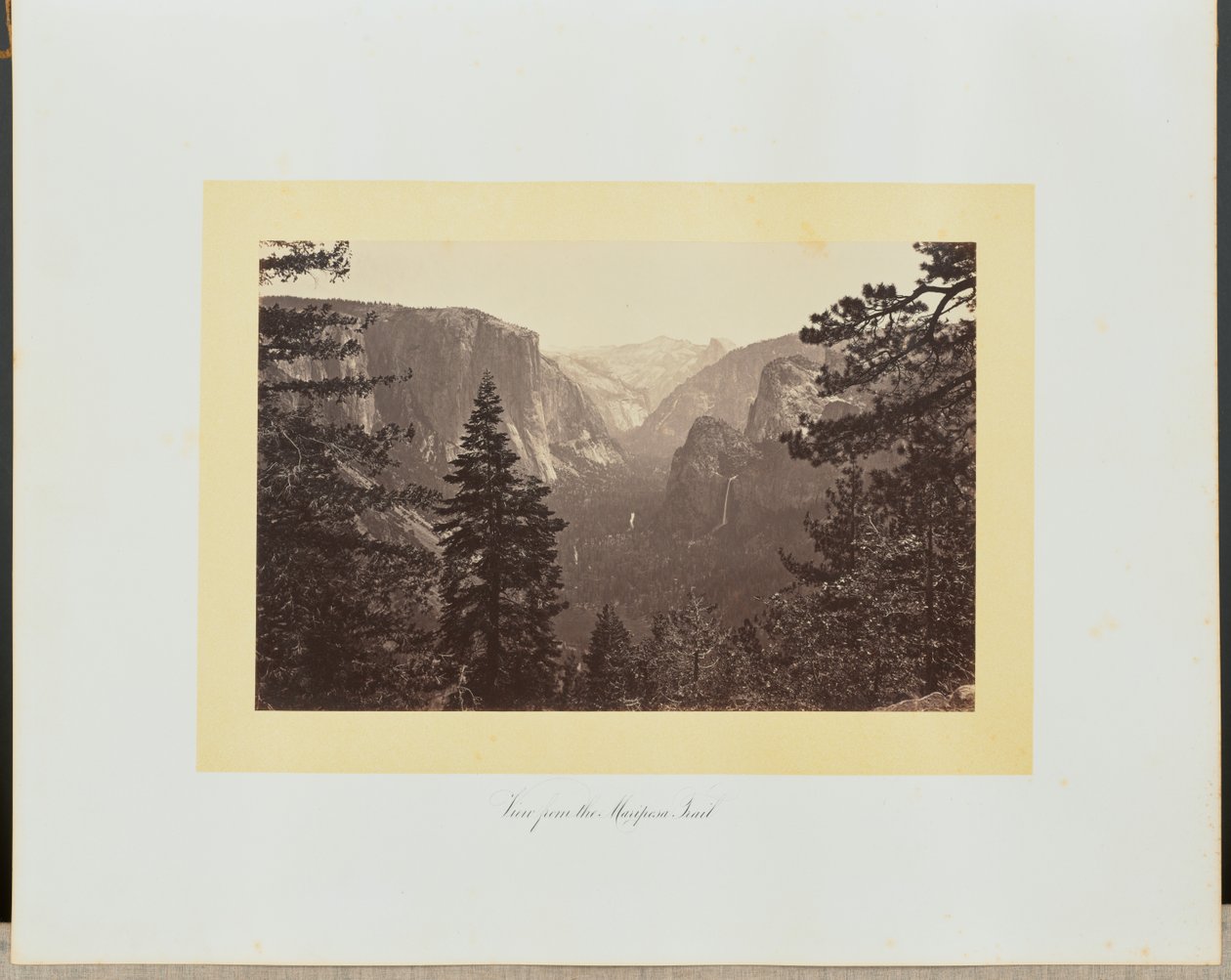 Pohled z cesty Mariposa od Carleton Watkins