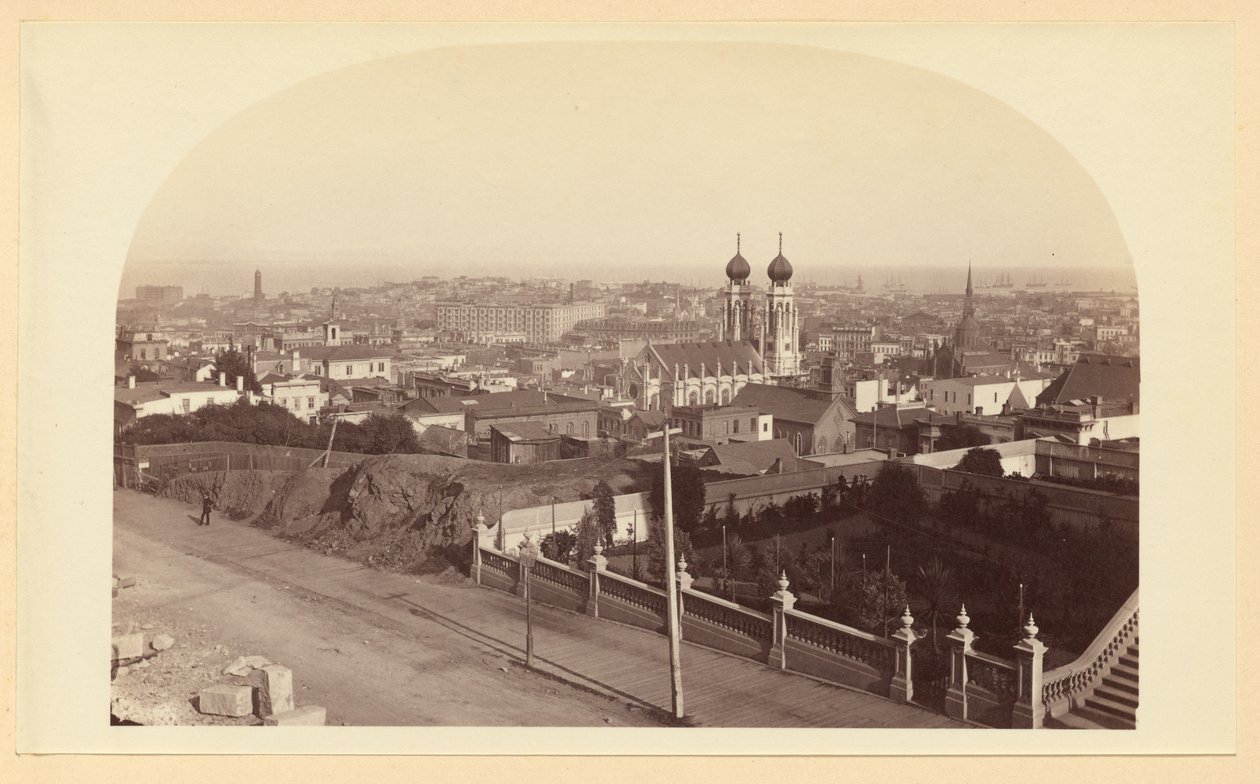 Pohled z rezidence Chase Crockera na východ od Carleton Watkins