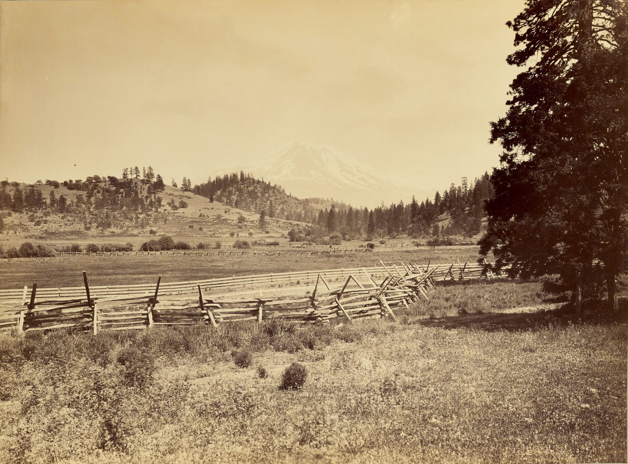 [Pohled na horu Shasta] od Carleton Watkins