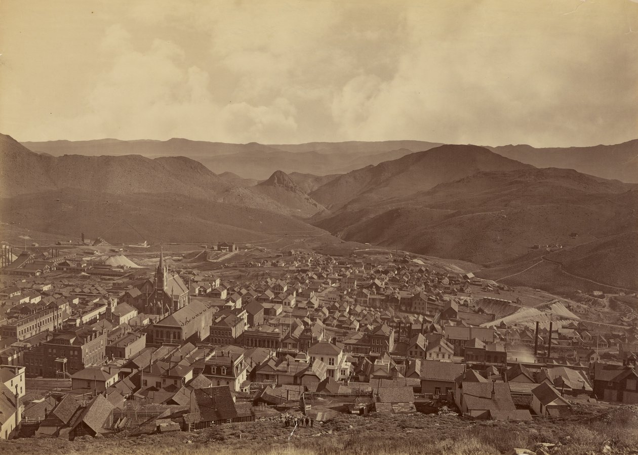[Virginia City, Nevada] od Carleton Watkins