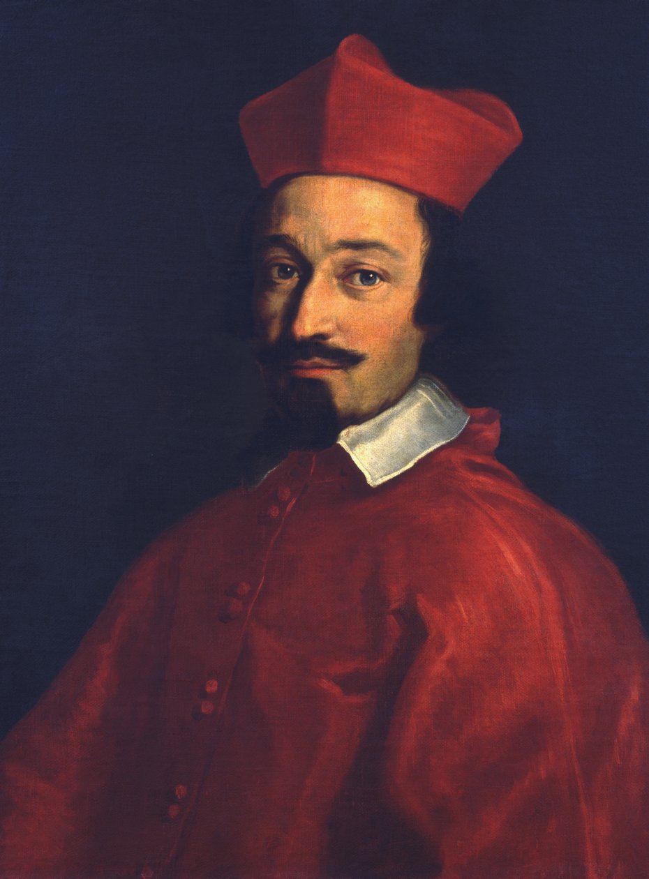 Portrét kardinála Fabia Chigiho od Carlo Cesi