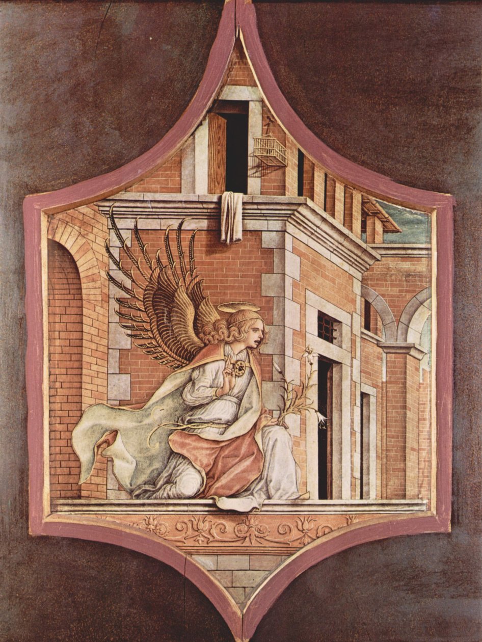 Oltářní triptych, levá příloha od Carlo Crivelli