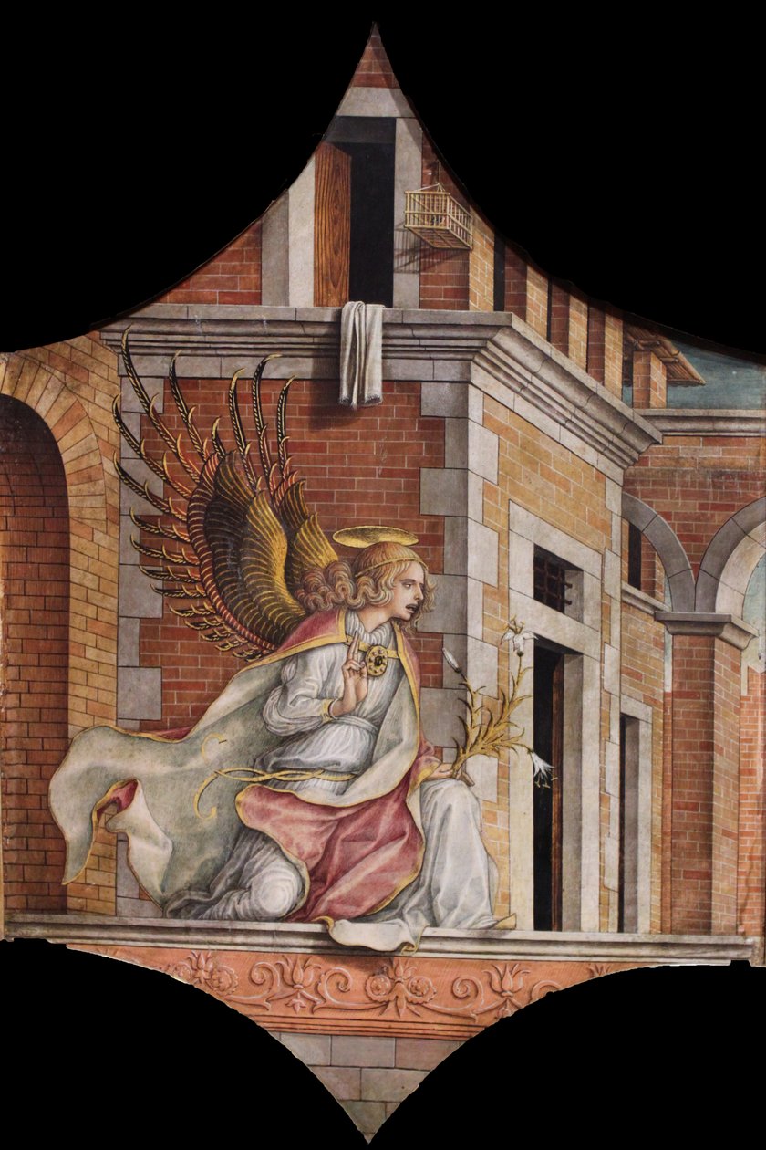 Oltářní triptych, levá příloha od Carlo Crivelli