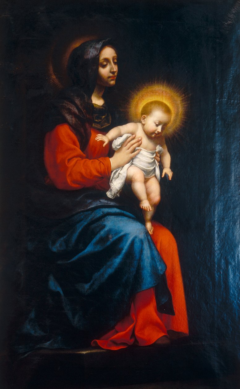 Madona s dítětem od Carlo Dolci