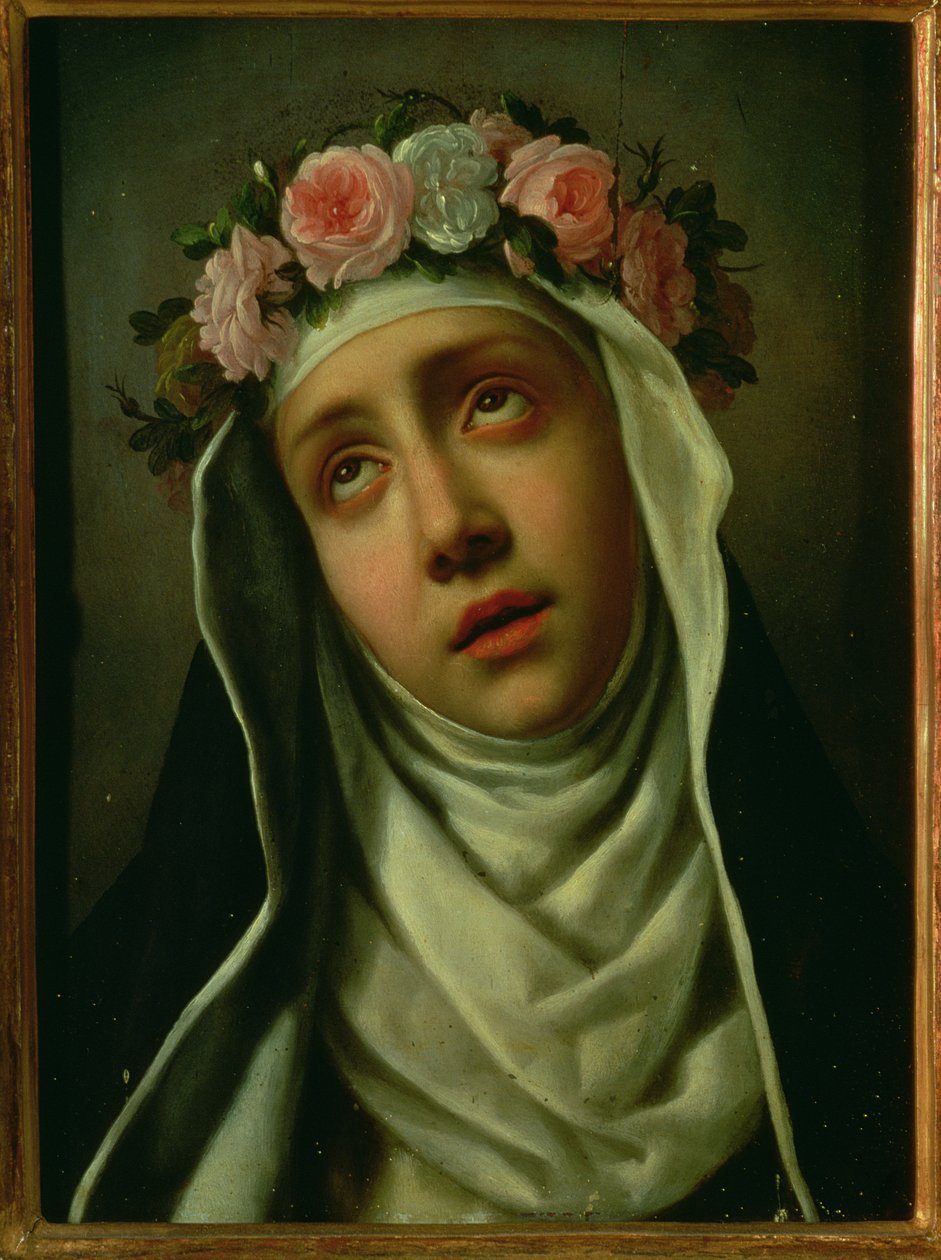 Svatá růže z Limy (1586–1617) od Carlo Dolci