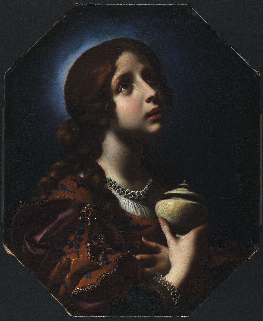 Kajícnice Magdalena, kolem 1650-51 od Carlo Dolci