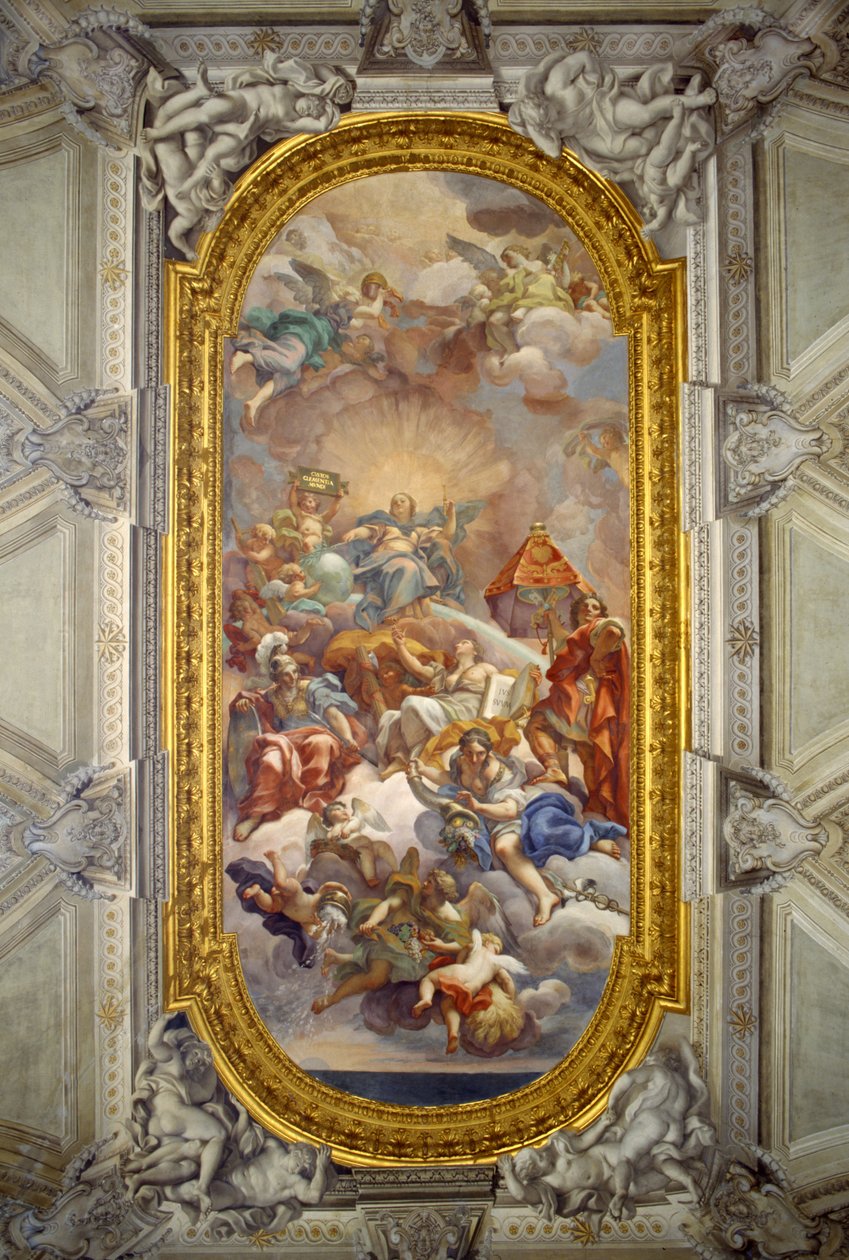 Triumph of Clemency od Carlo Maratta or Maratti