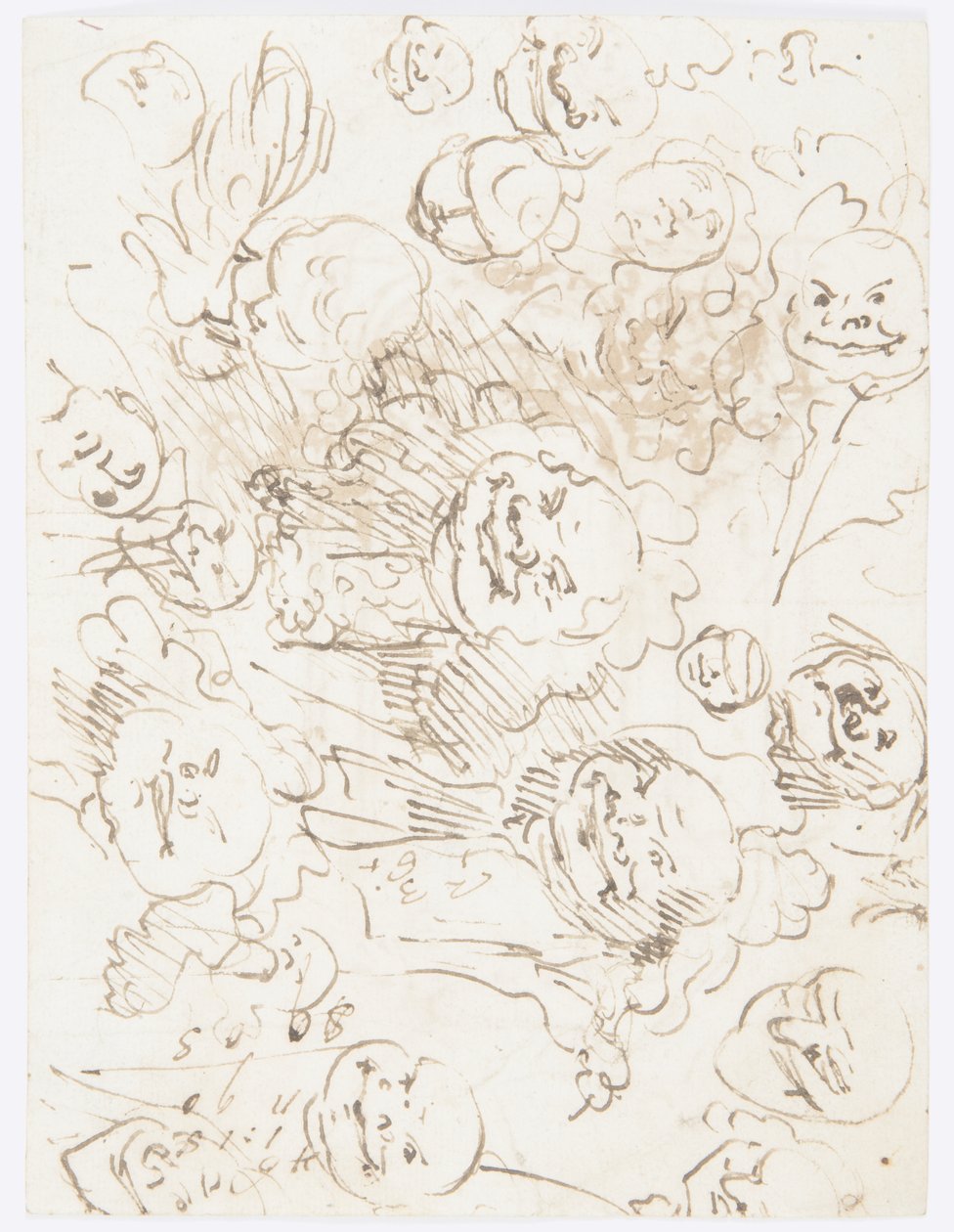 Studie hlav od Carlo Marchionni
