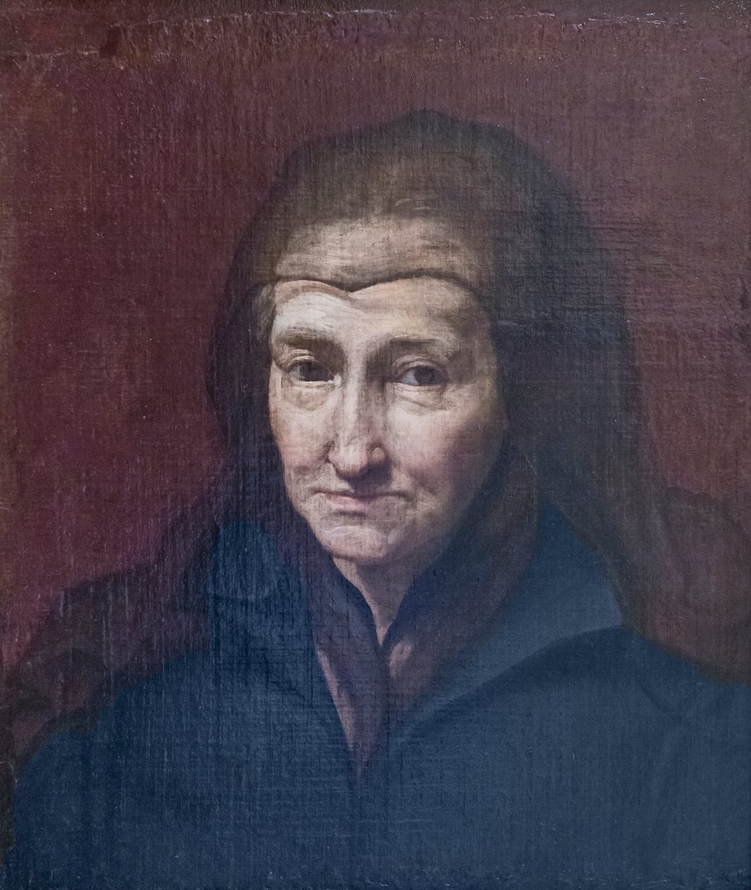 Portrét staré ženy od Carlo (follower of) Maratta or Maratti