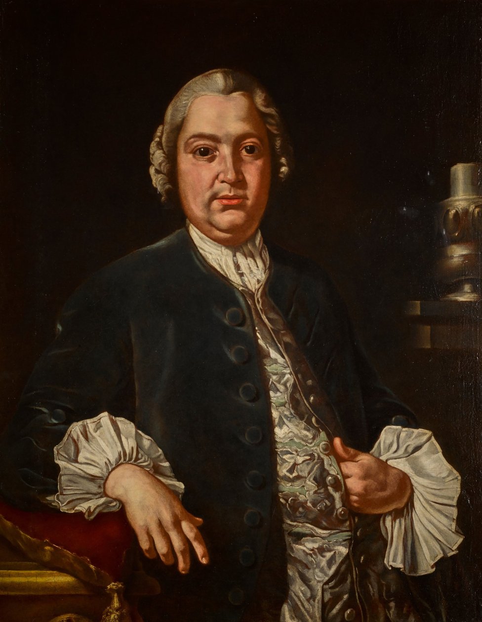 Portrét skladatele Niccola Jommelliho 1714-1774. od Carlo Amalfi