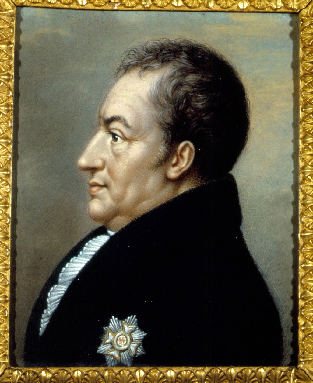 Portrét Johanna Wolfganga von Goetha (1749 - 1832) od Carla Bruniho. sd. 19. století. Villa Vigoni. Jezero Pojď. Itálie od Carlo Bruni