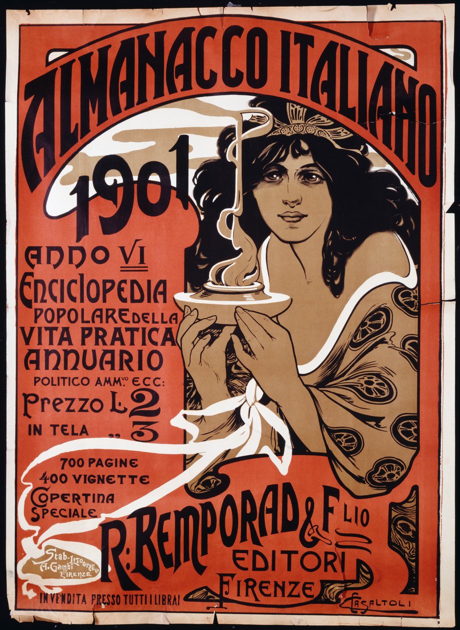 Italský almanach, 1901, 1901 od Carlo Casaltoli