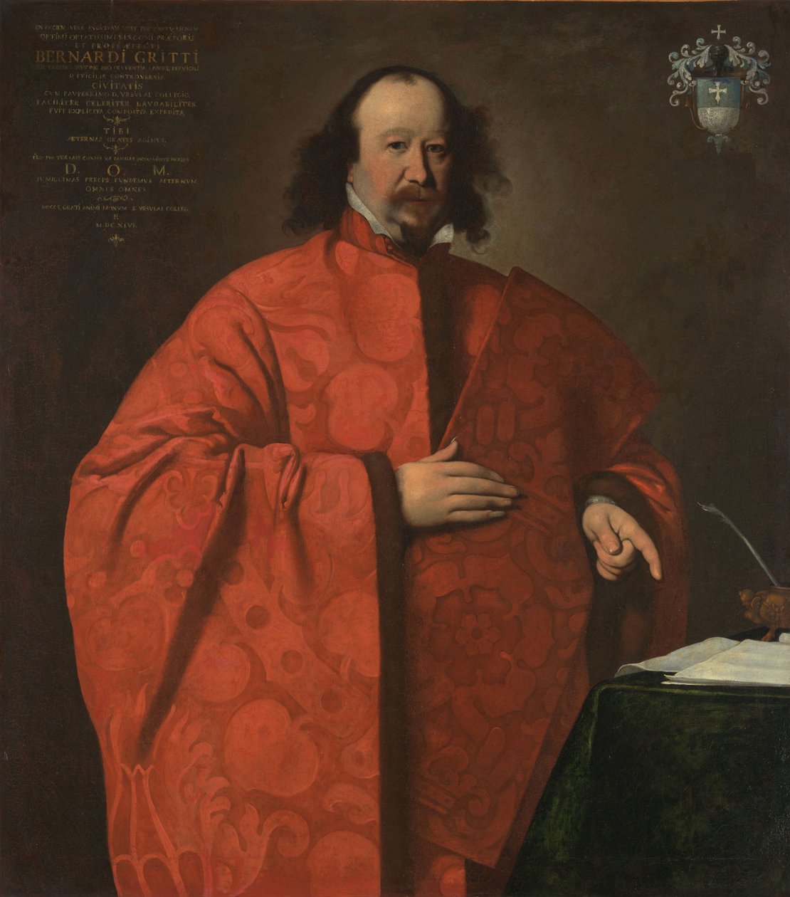 Bernardo Gritti, proprefekt z Bergama od Carlo Ceresa