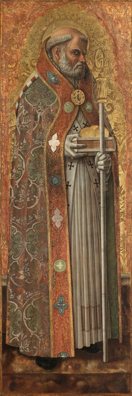 Svatý Mikuláš z Bari od Carlo Crivelli