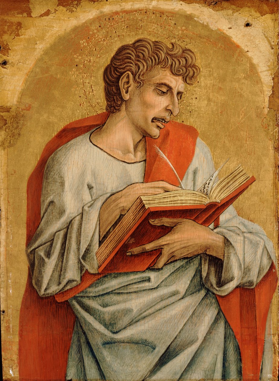 , z Polyptychu z Montefiore, kolem 1470 (tempera na dřevěné desce) (viz také 492442-44) od Carlo Crivelli