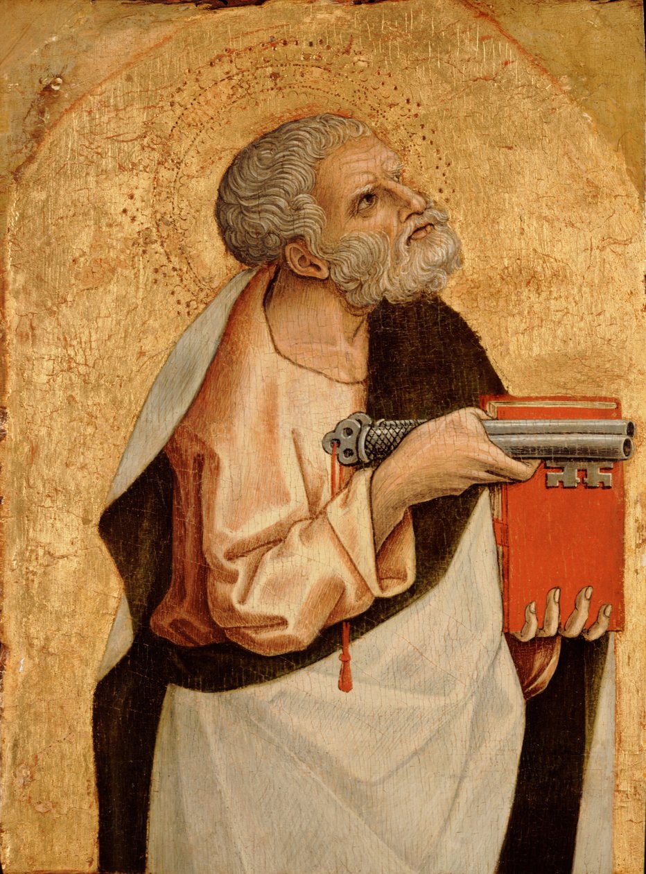 , z Polyptychu z Montefiore, kolem 1470 (tempera na dřevěné desce) (viz také 492442-44) od Carlo Crivelli