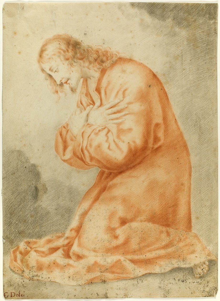 Klečící Kristus od Carlo Dolci
