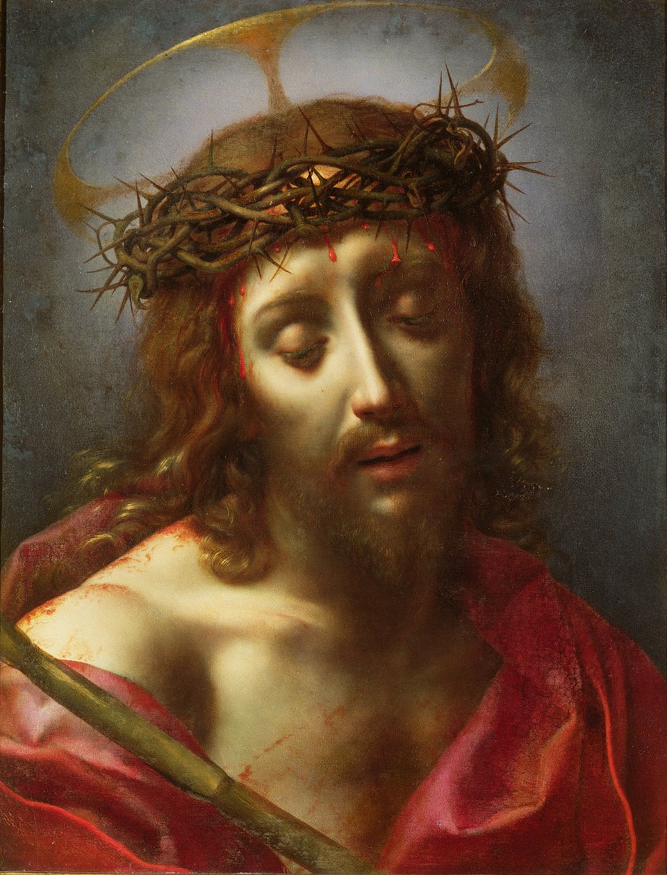 Kristus jako muž bolesti od Carlo Dolci