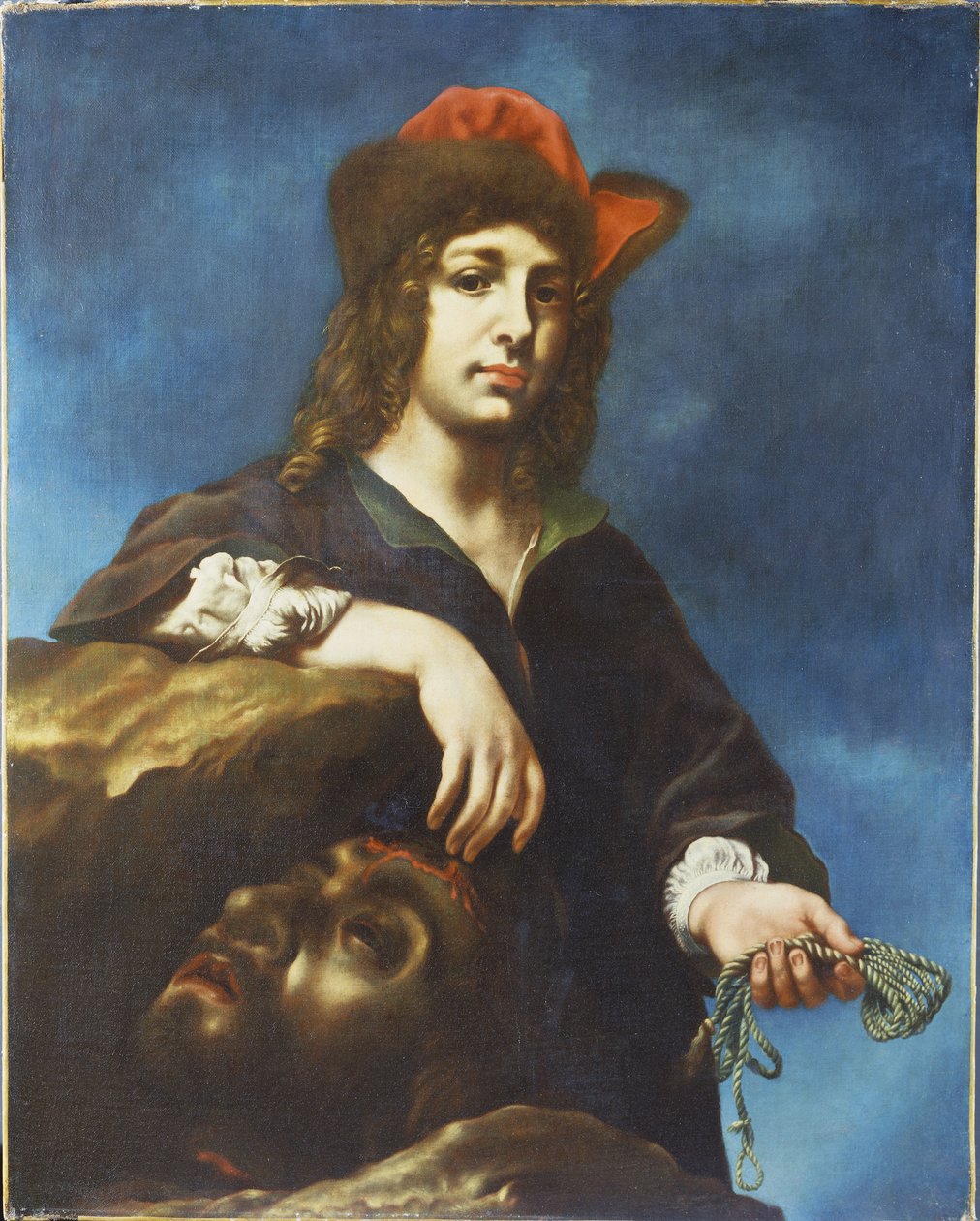 David s hlavou Goliáše od Carlo Dolci