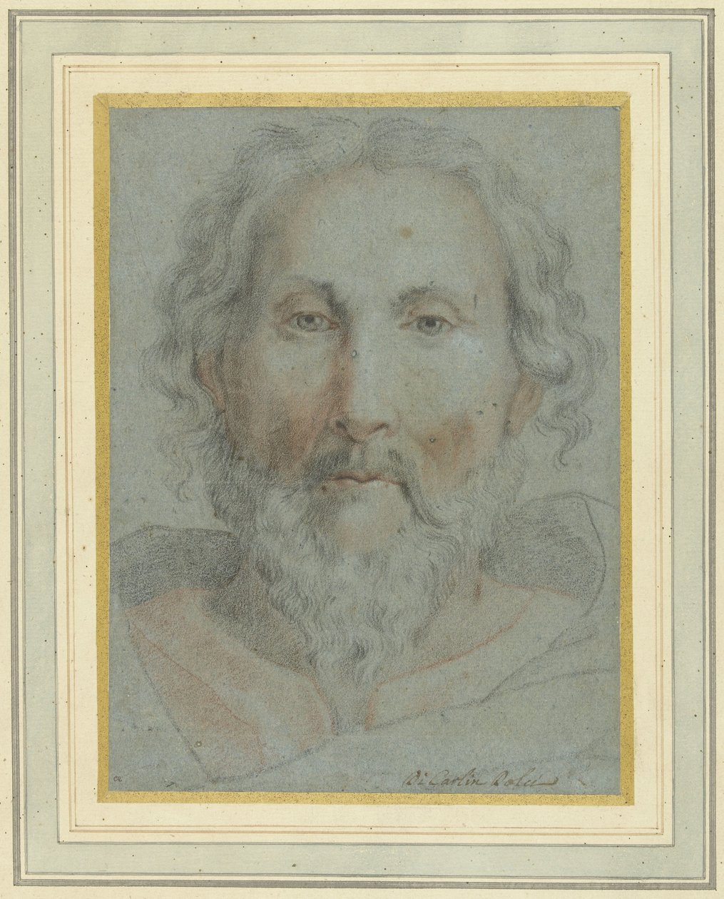 Hlava Boha Otce od Carlo Dolci