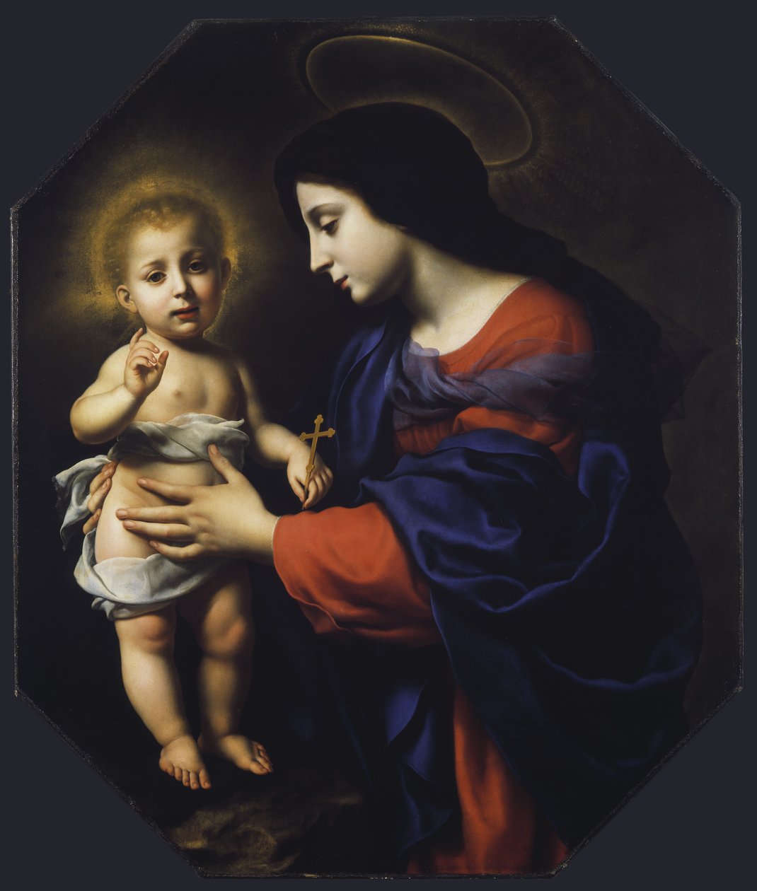Madonna a dítě, 1651 od Carlo Dolci