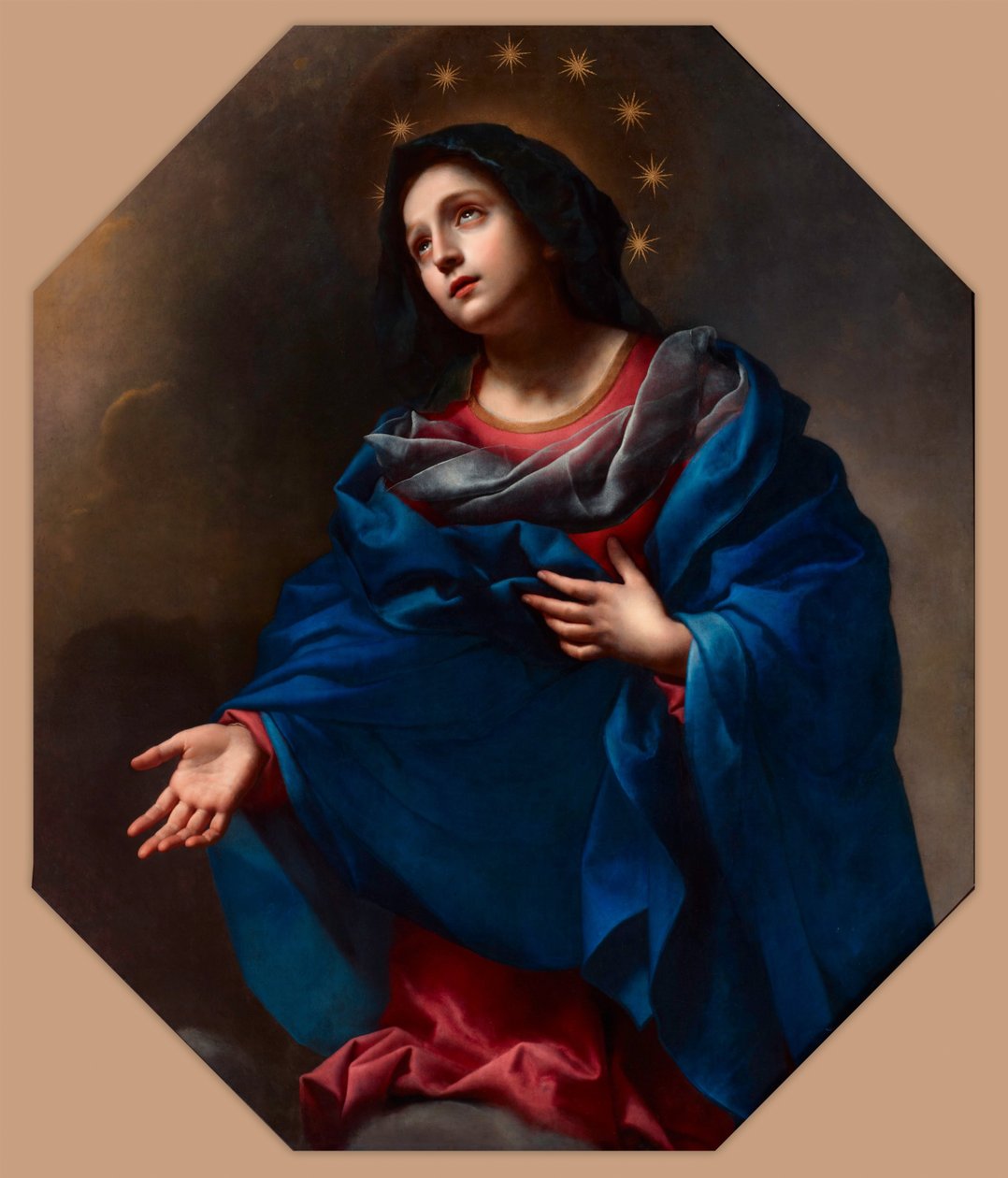 Madonna ve slávě od Carlo Dolci