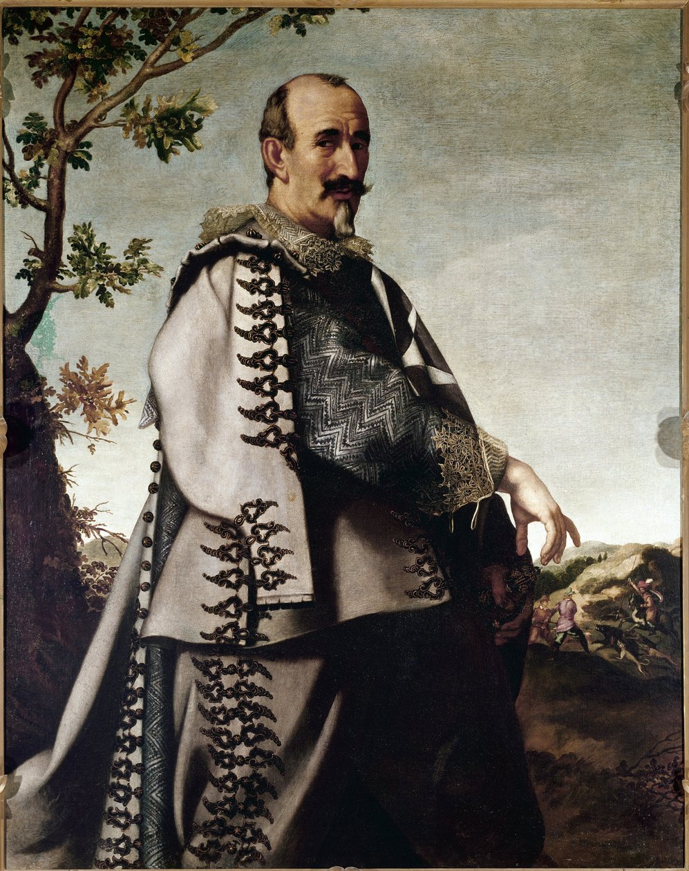 Portrét Fra Ainolfo de Bardi, rytíř řádu Jeruzaléma (olej na plátně). od Carlo Dolci