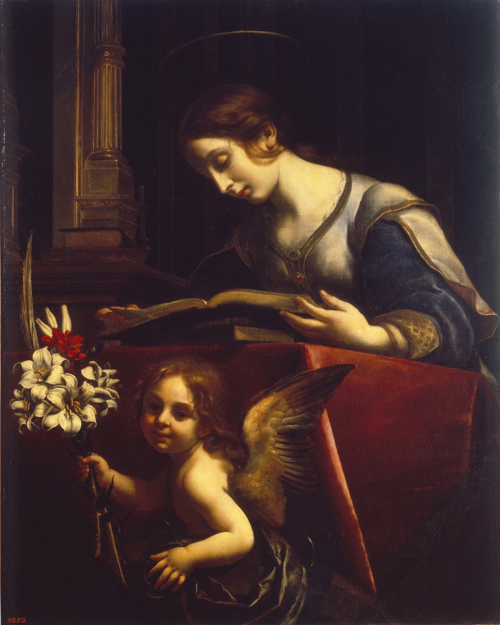 Svatá Kateřina, 1670 od Carlo Dolci