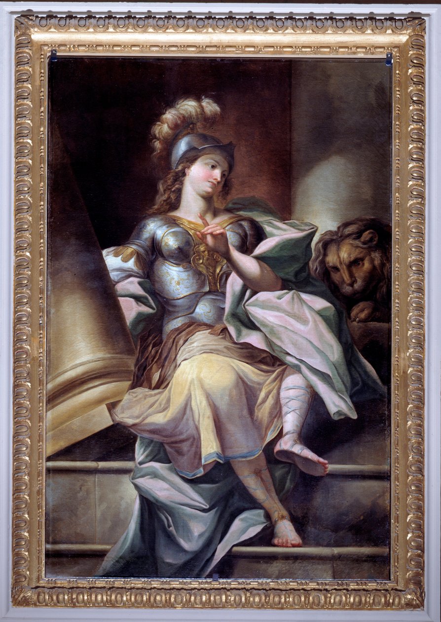 Alegorie třinácti hodnot republiky: Síla (malba, po 1783) od Carlo Giuseppe Ratti