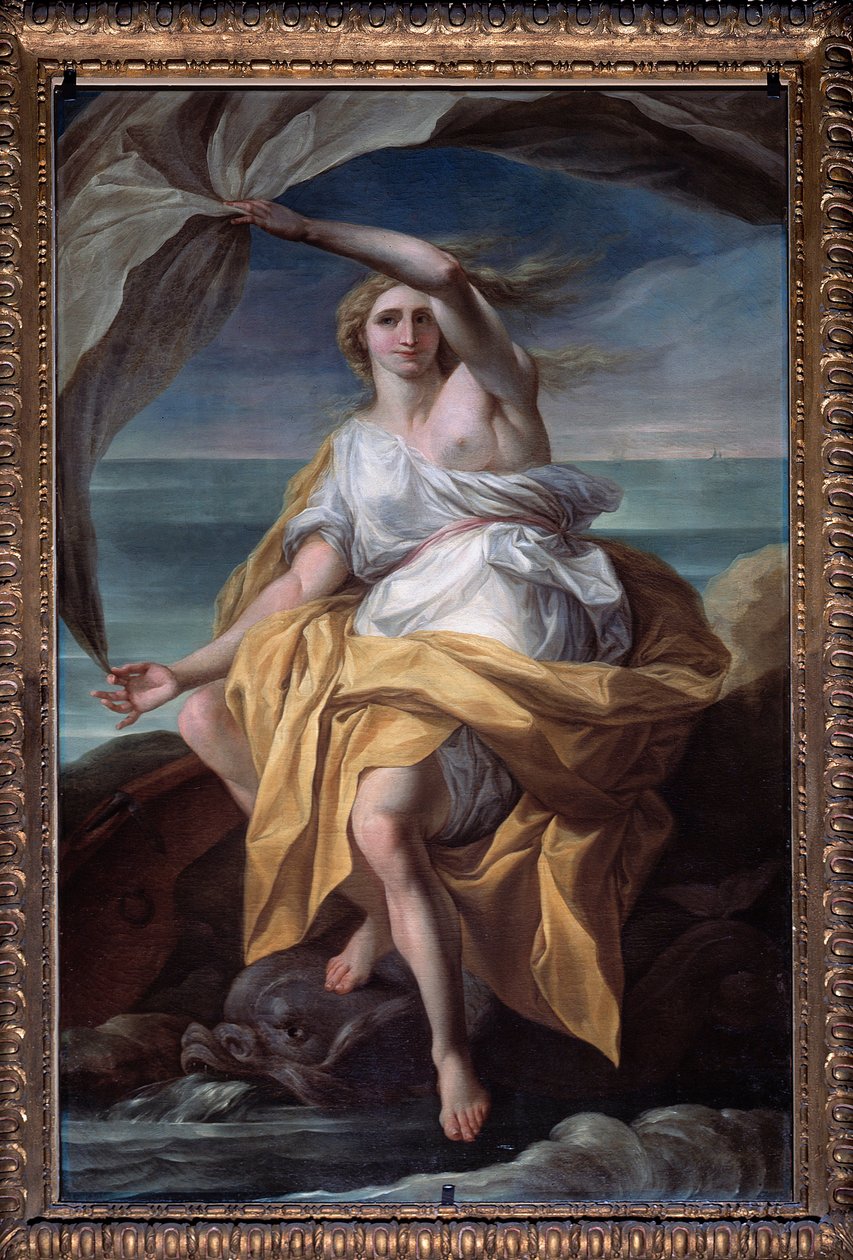 Alegorie třinácti hodnot republiky: plavba (Malba, po 1783) od Carlo Giuseppe Ratti