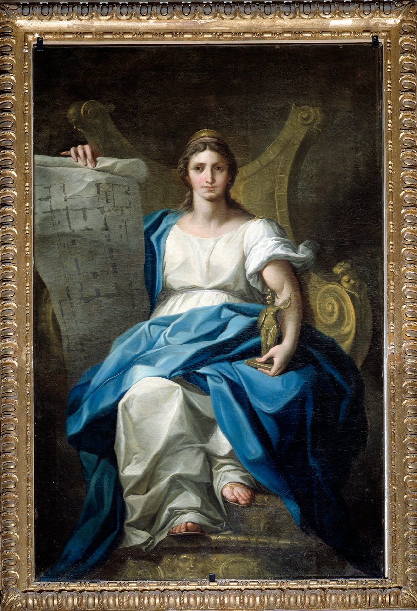 Alegorie třinácti hodnot republiky: nádhera (Malba, po 1783) od Carlo Giuseppe Ratti