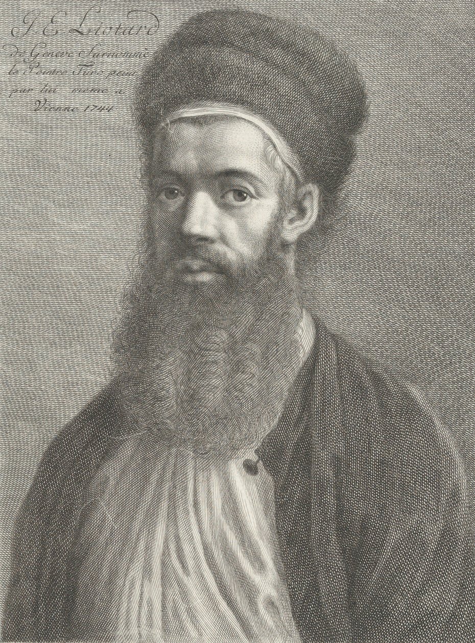 Autoportrét v tureckém oblečení, 18. století. od Carlo Gregori
